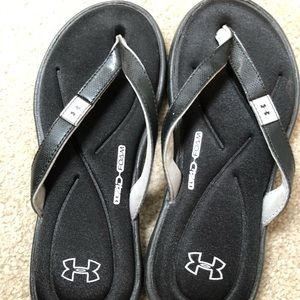 Under Armour flip flops